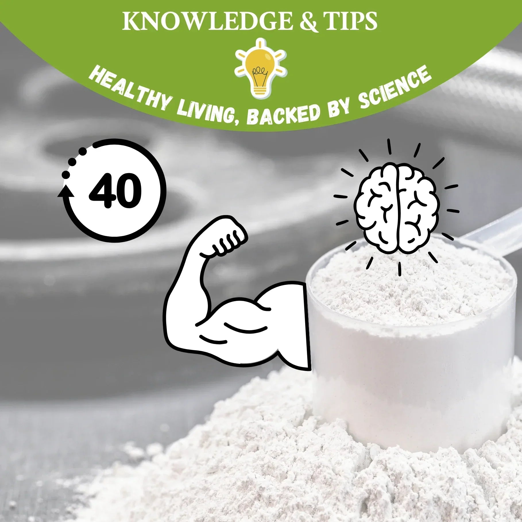Creatine After 40: Effects on Muscles, Brain and Energy